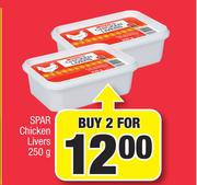 Spar Chicken Livers-2 x 250g