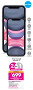 2 x Apple iPhone 11 Pre Owned-On 1.3GB Red Core More Data + Red Flexi 80