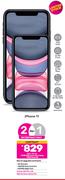 2 x Apple iPhone 11-On 1.3GB Red Core More Data + Red Flexi 80