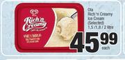 Ola Rich n Creamy Ice Cream (Selected)-1.5/1.8/2Ltr Each
