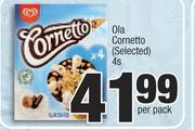 Ola Cornetto (Selected)-4's Per Pack
