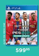 Football PES 2021 Season Update Game For PS4