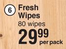 Baby Things Fresh Wipes 80 Wipes-Per Pack