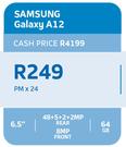 Samsung Galaxy A12 Contract