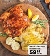 Lekka Braai Marinated Chicken Flatties-Per Kg