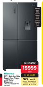 Hisense Side-By-Side Frost Free Fridge With Water Dispenser 461448-631 Ltr