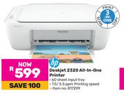 HP Deskjet 2320 All In One Printer