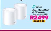 TP-Link Whole Home Mesh WiFi AX1500