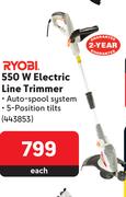 Ryobi 550W Electric Line Trimmer 443853-Each