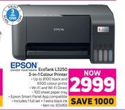 Epson Eco Tank L3250 3 In 1 Colour Printer