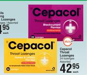 Cepacol Throat Lozenges 24 Lozenges Assorted-Each