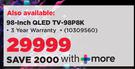 TCL 98-Inch QLED TV-98P8K