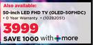 Orion 50-Inch LED FHD TV OLED-50FHDC