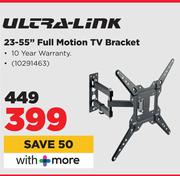 Ultra-Link 23-55" Full Motion TV Bracket