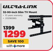Ultra-Link 32-90" inch Slim TV Mount