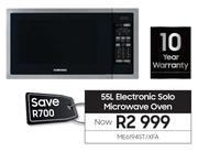 Samsung 55Ltr Electronic Solo Microwave Oven ME6194ST/XFA
