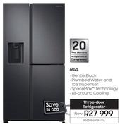 Samsung 602Ltr Three-Door Refrigerator R565R5691B4/FA