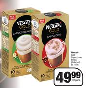 Nescafe Gold Cappuccino Sticks (Selected)-8s/10s Per Pack