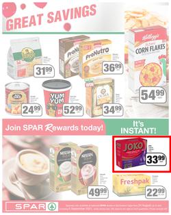 SPAR EASTERN CAPE : Here For You (24 August - 5 September 2021) Valid in Acres, Algoa Park, Aliwal North, Aspen, Burgersdorp. Cambridge, Camdeboo, Cradock, Crossways, Dagbreek, Fig tree, Fleet, page 4