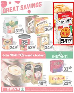 SPAR EASTERN CAPE : Here For You (24 August - 5 September 2021) Valid in Acres, Algoa Park, Aliwal North, Aspen, Burgersdorp. Cambridge, Camdeboo, Cradock, Crossways, Dagbreek, Fig tree, Fleet, page 4