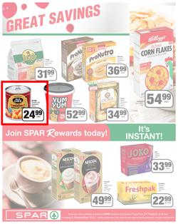 SPAR EASTERN CAPE : Here For You (24 August - 5 September 2021) Valid in Acres, Algoa Park, Aliwal North, Aspen, Burgersdorp. Cambridge, Camdeboo, Cradock, Crossways, Dagbreek, Fig tree, Fleet, page 4