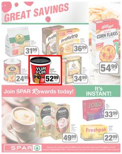 SPAR EASTERN CAPE : Here For You (24 August - 5 September 2021) Valid in Acres, Algoa Park, Aliwal North, Aspen, Burgersdorp. Cambridge, Camdeboo, Cradock, Crossways, Dagbreek, Fig tree, Fleet, page 4