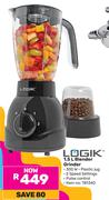 Logik 1.5Ltr Blender Grinder