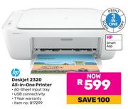 HP Deskjet 2320 All-In-One Printer