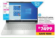 HP 15.6"(39cm)Intel Core i3 Laptop