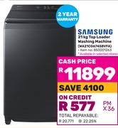 Samsung 21Kg Top Loader Washing Machine WA21CG6745BVFA