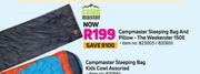 Campmaster Sleeping Bag & Pillow-The Weekender 150E
