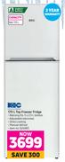 KIC 170L Top Freezer Fridge
