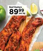 Beef Rashers-Per Kg