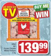 Spar IQF Frozen Chicken Mixed Portions-5kg Each