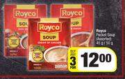 Royco Packet Soup Assorted-For For Any 3 x 45g/50g