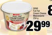 Spar Full Fat Cream Cheese Mascarpone-250g 