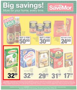 SPAR SAVEMOR EASTERN CAPE : Pay Less (27 July - 8 August 2021) Valid in Alexandria, Dordrecht, Hogsback, Idutywa, Willowvale, Mooiplaas, Richmond, page 4