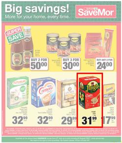 SPAR SAVEMOR EASTERN CAPE : Pay Less (27 July - 8 August 2021) Valid in Alexandria, Dordrecht, Hogsback, Idutywa, Willowvale, Mooiplaas, Richmond, page 4