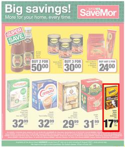 SPAR SAVEMOR EASTERN CAPE : Pay Less (27 July - 8 August 2021) Valid in Alexandria, Dordrecht, Hogsback, Idutywa, Willowvale, Mooiplaas, Richmond, page 4