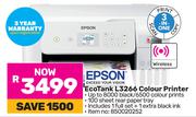 Epson Eco Tank L3266 Colour Printer