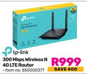 TP-Link 300 Mbps Wireless N 4G LTE Router