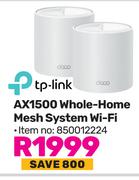 TP-Link AX1500 Whole Home Mesh System WiFi