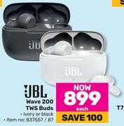 0JBL Wave 200 TWS Buds-Each