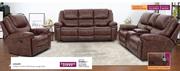 Lincoln 3 Piece 3 Action Reclining Lounge Suite