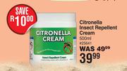 Citronella Insect Repellent Cream-500ml