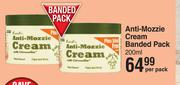 Reitzer's Anti Mozzie Cream Banded Pack-200ml Per Pack