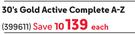 Vital 30's Gold Active Complete A-Z-Each