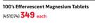 Slow-Mag 100's Effervescent Magnesium Tablets-Each