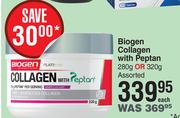 Biogen Collagen With Peptan Assorted-280g Or 320g Each
