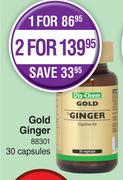 Gold Ginger-For 1 x 30 Capsules 